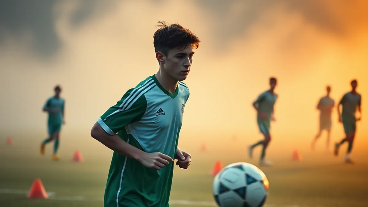 Youth Football Tournament: Club Atlético Banfield Kicks Off with Win